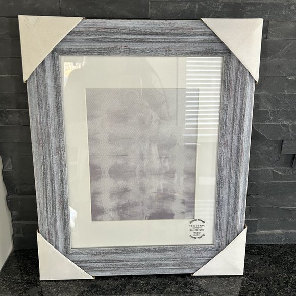 Wall Mount Distressed Picture Frame Home Decor Grey/white/Black/Tan NWOT - Picture 1 of 5